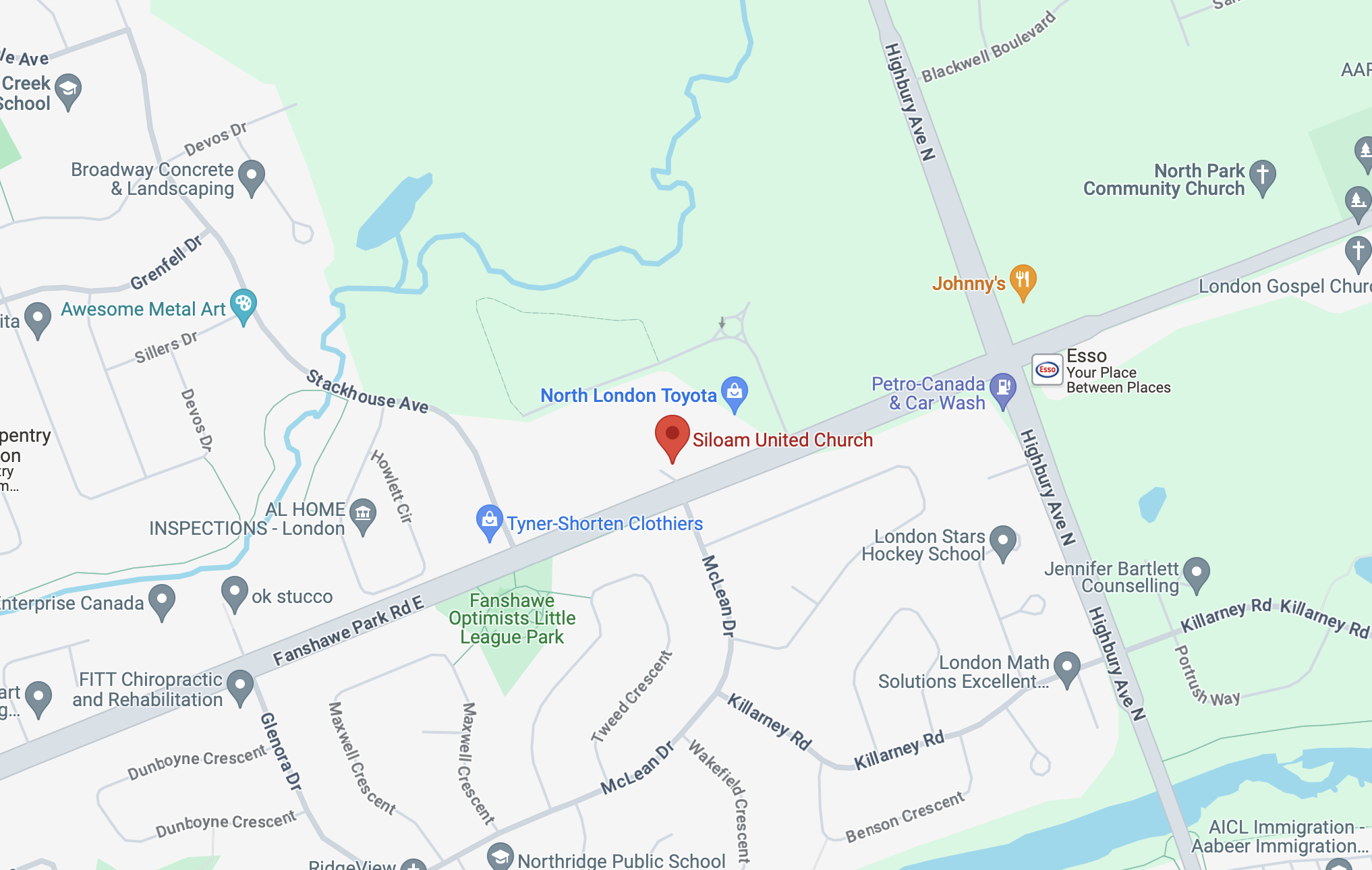 Hitch Évaluation Siloam United Church